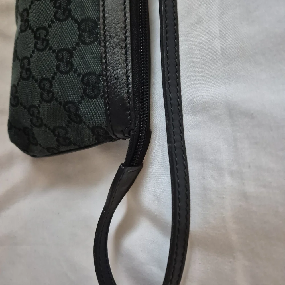 ​PRISTINE Gucci GG Canvas Mini Shoulder Bag – Rare Teal/Green & Black - Picture 6 of 11